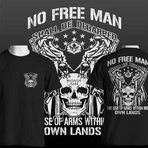 Designs 2nd Amendment Usa Gun Rights Design Needed T Shirt Contest