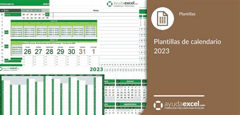 Plantilla Excel Calendario 2023 Descarga Gratis Themehill – Themeloader