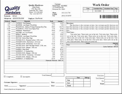Plumbing Report Template Word