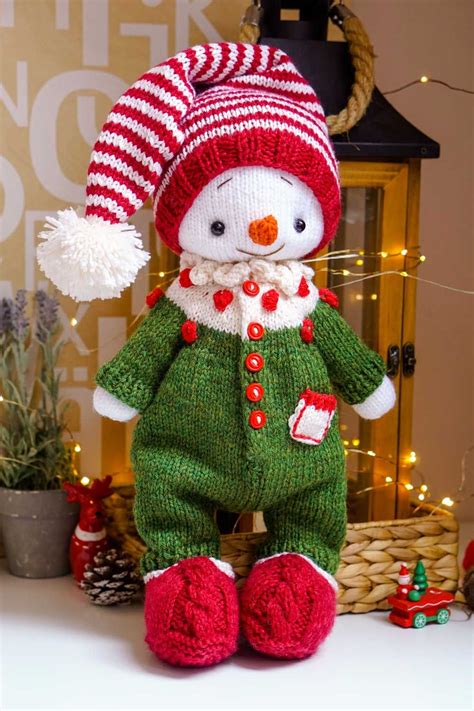 Knitting Patterns Toys Christmas Knitting Patterns Christmas Pajamas