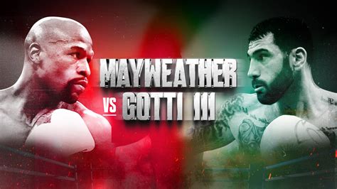 Floyd Mayweather vs John Gotti III 2: cartelera, cuándo es, fecha, a