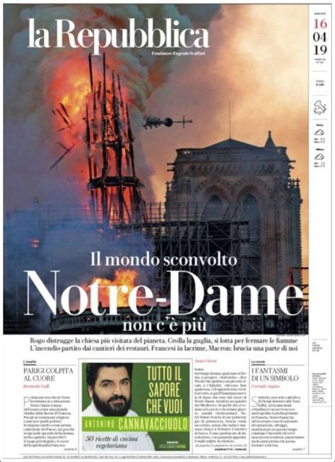 Newspaper La Repubblica Italy Newspapers In Italy Todays Press