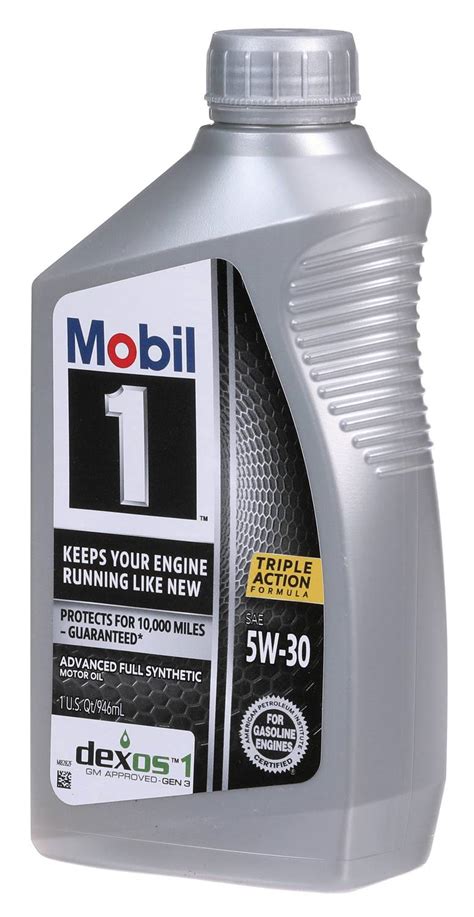 Mobil Advanced Full Synthetic Motor Oil 5W 30 Quart 124315 58 OFF