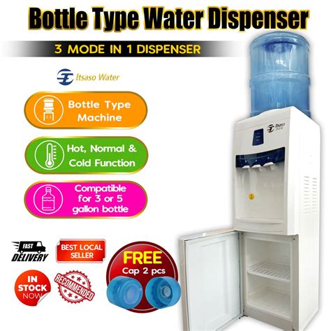 Bottle Type Hot Normal Cold Floor Standing Water Dispenser Shopee Malaysia