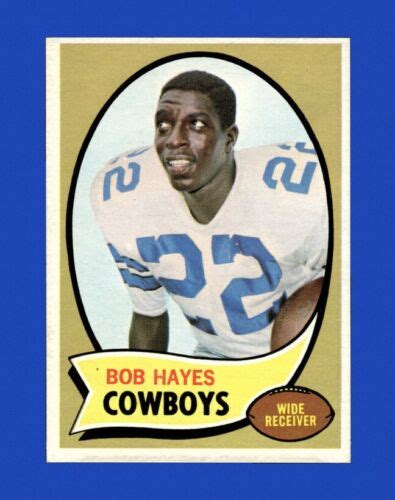 Topps Set Break Bob Hayes Ex Exmint Gmcards Ebay