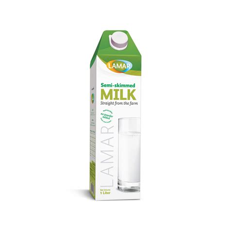 Lamar Egypt | Lamar Dairy - Semi Skimmed Milk