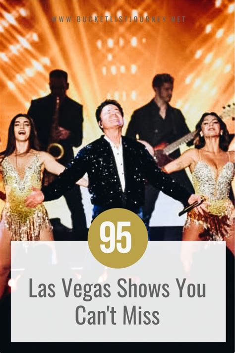las vegas shows bucket list