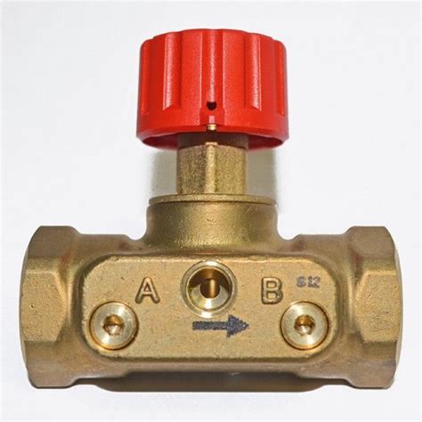 Клапан балансировочный ручной латунь CDT Ду 25 Ру16 ВР Danfoss 003Z7693 ...