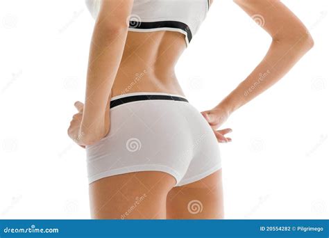 Woman S Back And Buttocks Stock Photo Image Of Naked 20554282