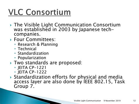 Ppt Visible Light Communication Powerpoint Presentation Free