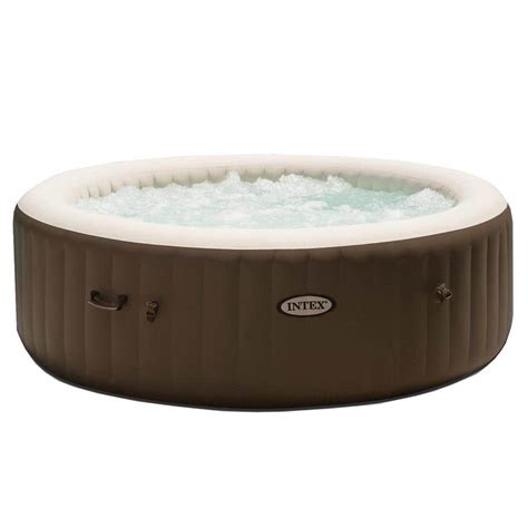 Intex Intex Purespa Bubble Massage Person Inflatable Hot Tub Spa With Soothing Jets Vm