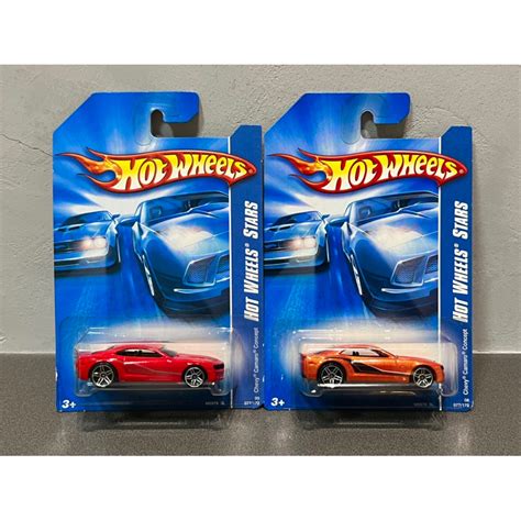 老卡合售 Hot Wheels 風火輪 Chevy Camaro Concept 雪佛蘭 Stars 蝦皮購物