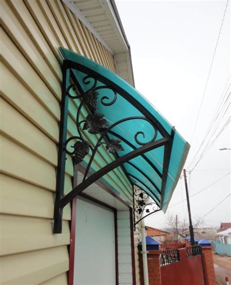 Как сделать козырек над крыльцом? (39 фото) – виды и пошаговая инструкция