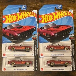 Hot Wheels Toys Lot Of Hot Wheels Plymouth Barracuda Hw Roadsters Cars