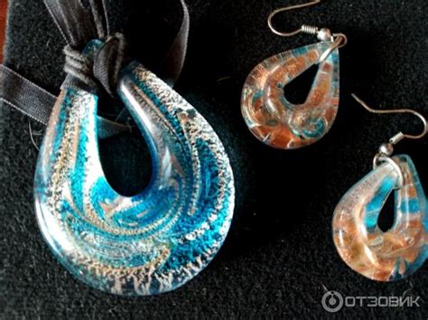 Отзыв о Украшения из муранского стекла Murano | очень необычные и ...