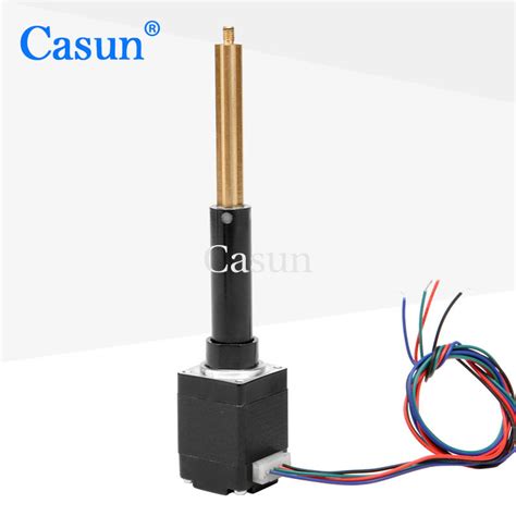 High Quality Casun 0 24A Captive Stepper Motor NEMA 8 Linear Actuator