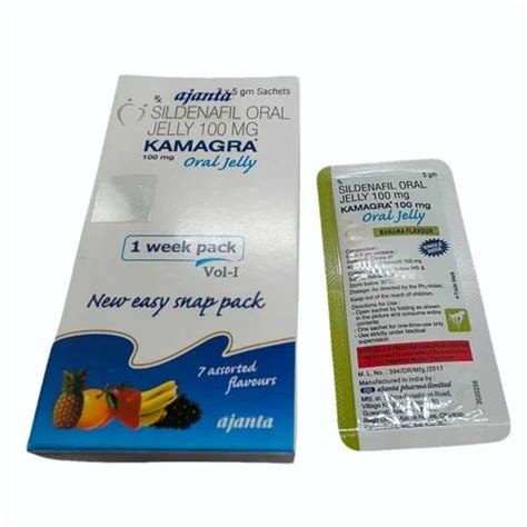 Sildenafil Oral Jelly at ₹ 40/box | Kamagra Oral Jelly in Surat | ID ...