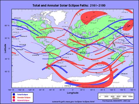 Eclipsewise Solar Eclipses 1961 1970