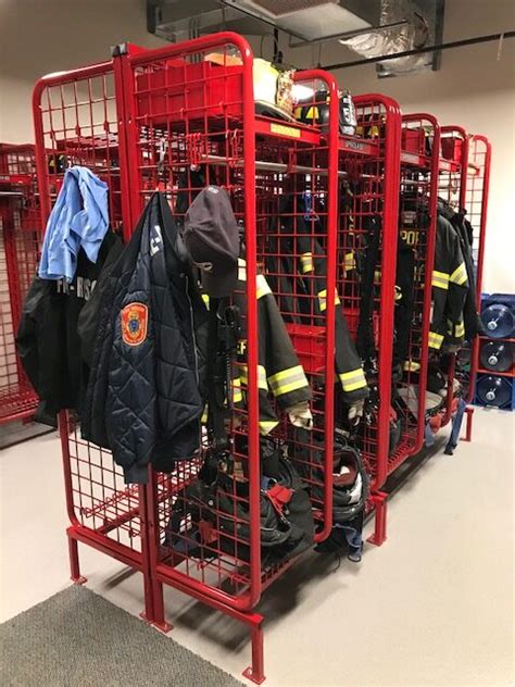 Standard Mobile Lockers For Fire And Ems Geargrid