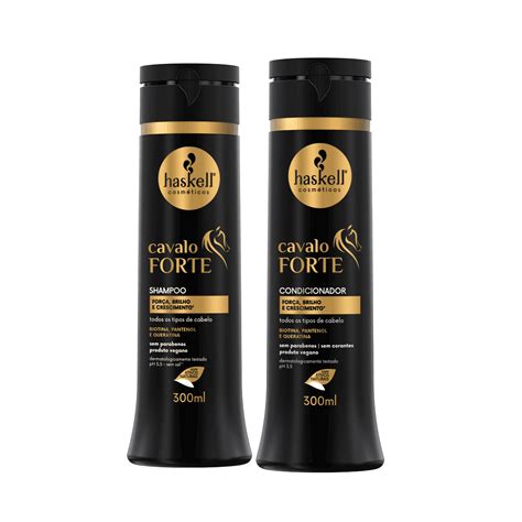 Shampoo E Condicionador Haskell Cavalo Forte