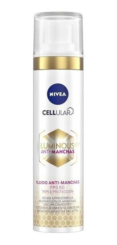 Crema Nivea Cellular Luminous630 fluido anti manchas día para todo tipo