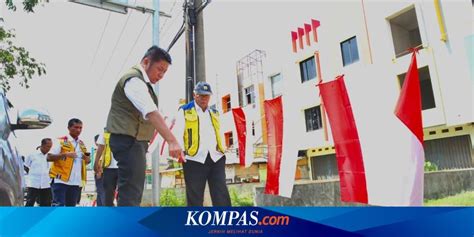 Cek Proyek Preservasi Jalintim Di Sumsel Basuki Perhatikan Kualitasnya