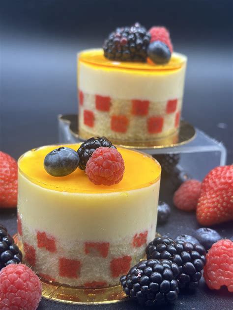 Passion Fruit Mousse Cake La Petite France Bakery