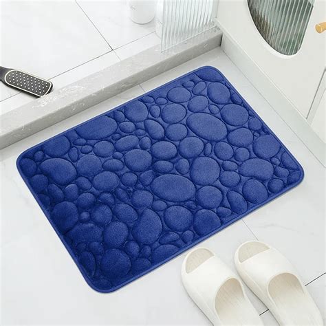 3D нескользящий коврик для ванной комнаты из камня, рельефный Настенный ...