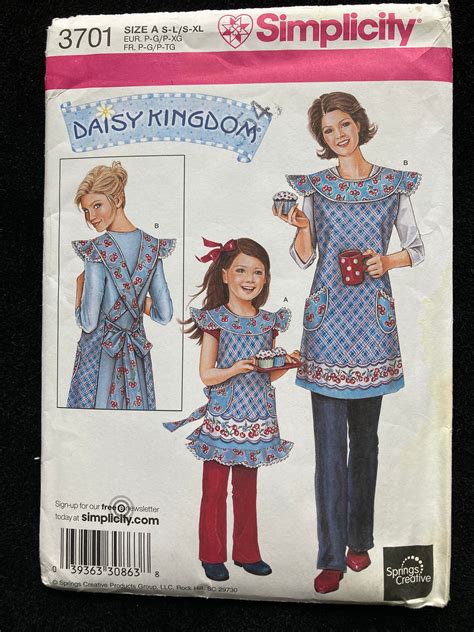 32 Designs Simplicity Cobbler Apron Pattern Lylysondus