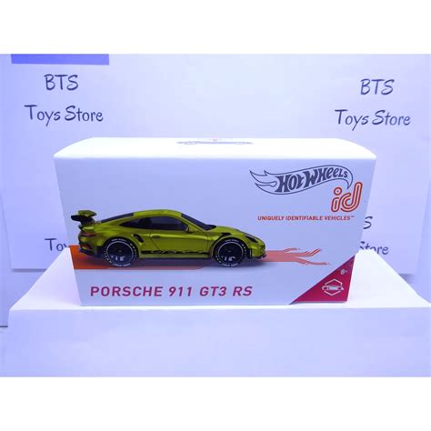 Hot Wheels Id Porsche Gt Rs Toy Racing Car Shopee Singapore