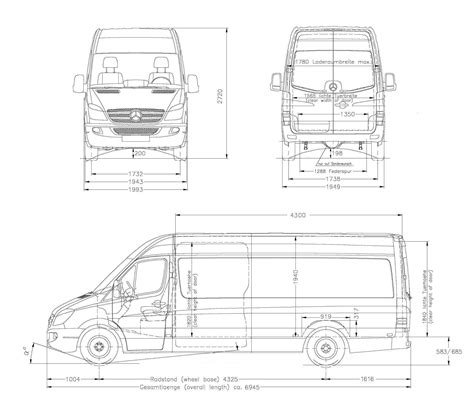 Sprinter Van Roof Dimensions
