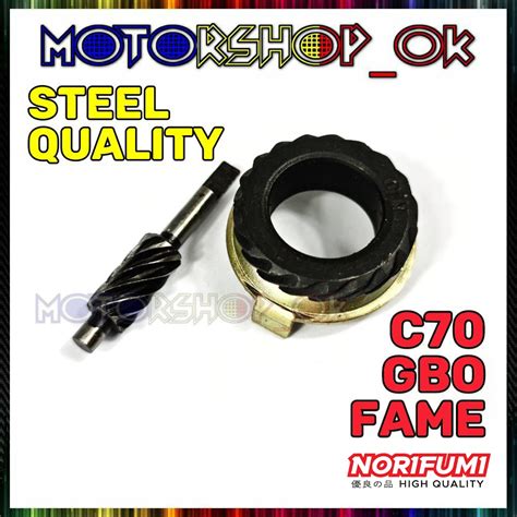 Honda C Gbo Gboj Fame Meter Gear Speedometer Norifumi Steel