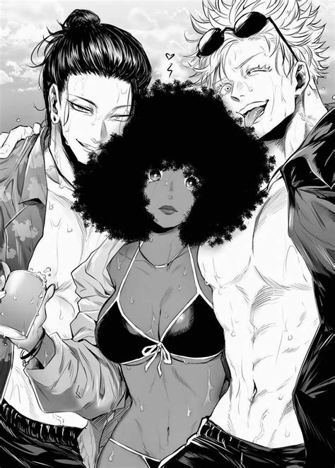 Pin By Destiny On Black Anime Characters Black Love Art Black Girl