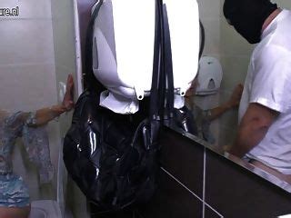 Old Slut Mom Gets A Fuck On A Toilet Hotntubes