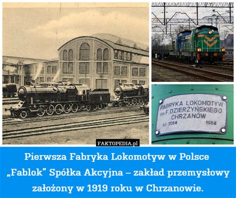 Pierwsza Fabryka Lokomotyw w Polsce "Fablok" Spółka Akcyjna