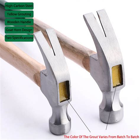 strike hammer high strength glossy hickory handled hammer