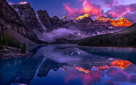 Canadian Rockies Sunset