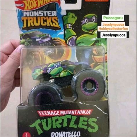 Jual Hot Wheels Monster Trucks Donatello Teenage Mutant Ninja Turtles Nickelodeon Hw Hotwheels