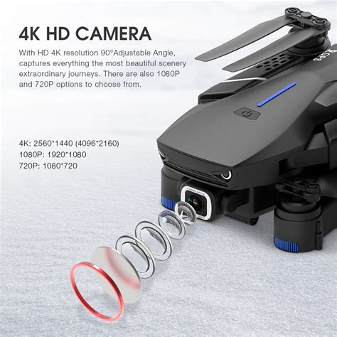 Eachine E520S GPS WIFI FPV With 4K/1080P HD Camera 16mins Flight Time ...