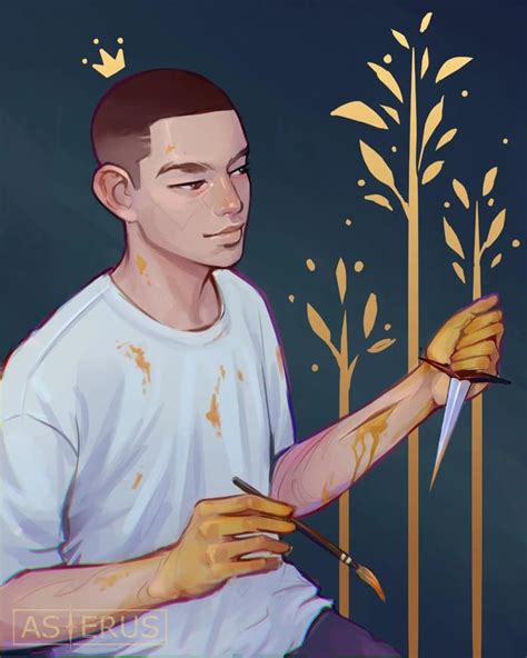 Gold Blood, Asterus, Digital art, 2023 : r/Art