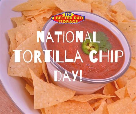 Happy National Tortilla Chip Day