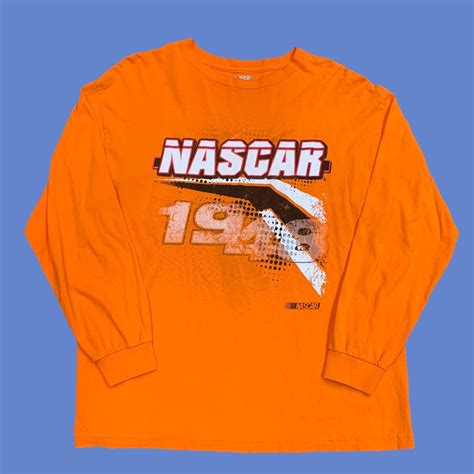 Vintage Y2k Nascar Racing Long Sleeve Depop