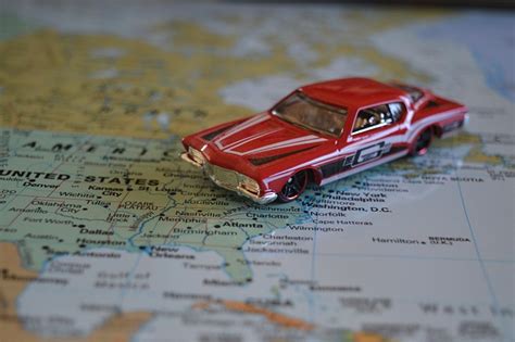 Road Trip Car Map - Free photo on Pixabay