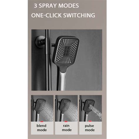 Promo Shower Mandi Hand Spray Gun Hidden Faucet Hot And Cold Diskon