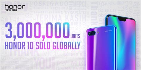Honor 10 je uspjeh! Već prodano preko 3 milijuna primjeraka! - Bajtbox