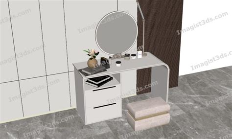 059010 Dressing Table 3d Model Imagist3ds 3d Product