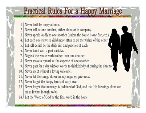 Practical Rules for a Happy Marriage | Family bible study, Life quotes