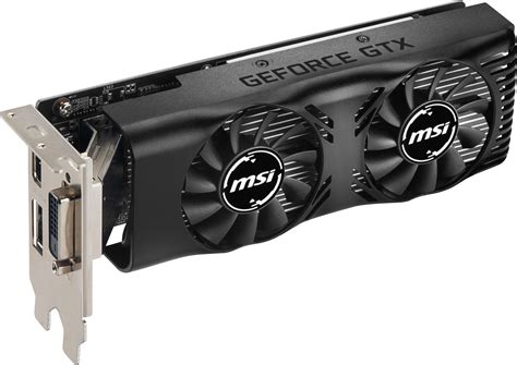 MSI GeForce GTX 1650 4GT LP OC Graphics Card 4GB GDDR5 1695MHz Low