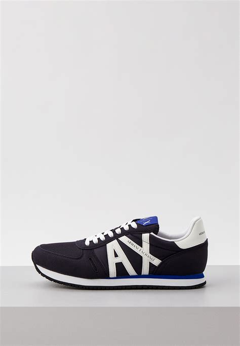 Кроссовки Armani Exchange, цвет: синий, RTLAAL741002 — купить в ...