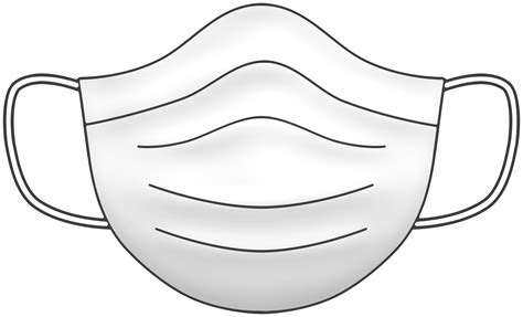 White Face Mask Clipart PNG Image - Best WEB Clipart